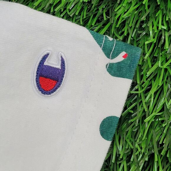 Vintage 90s Champion AOP Shirt Small 18x24 Script-Spellout - Picture 8 of 11